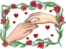 gif animé mariage